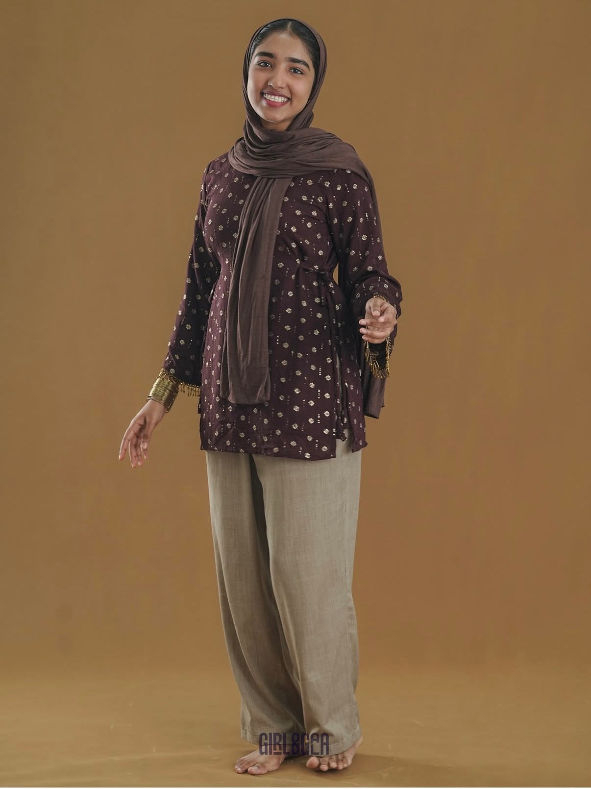 Autmn Bloom Kurti