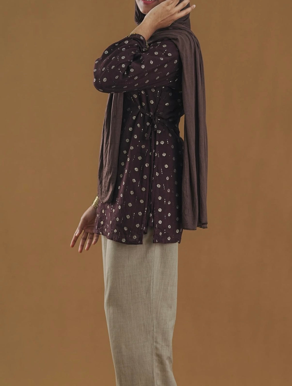 Autmn Bloom Kurti